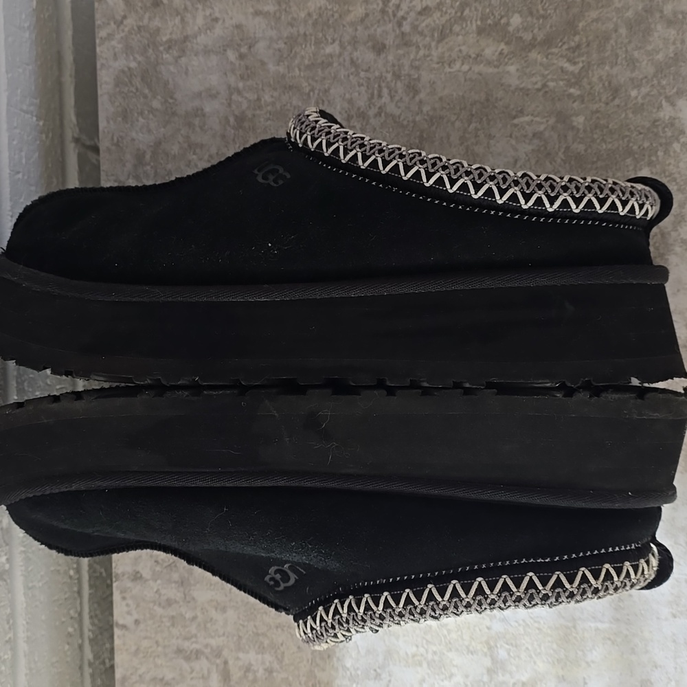 UGG Women's Tazz Slip-On Platform Mule Slippers Black Color Suze 10 - Picture 14 of 14